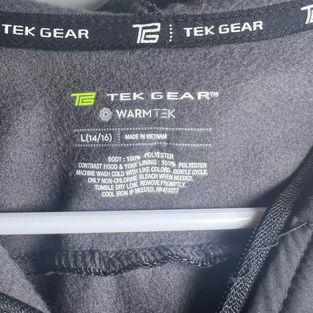 Tek Gear Charcoal Full-Zip Jacket - Picture 4 of 5